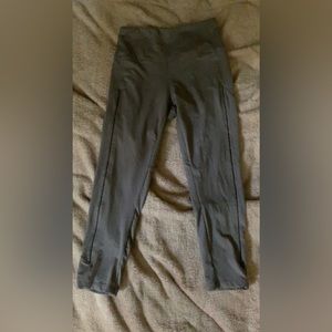 Grey/Purple short yoga leggings